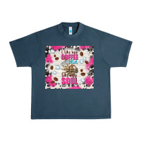 Midnight Navy i like my coffee cold like my soul Urban Heavy Tee - TumblerDesignByShophia