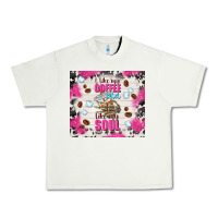 Pistachio i like my coffee cold like my soul Urban Heavy Tee - TumblerDesignByShophia