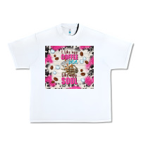 White i like my coffee cold like my soul Urban Heavy Tee - TumblerDesignByShophia
