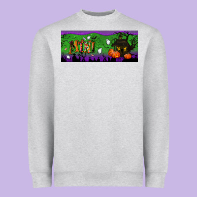 Halloween Mini 15 Oz Mug Heavyweight Sweatshirt Designed By Bundleandbundleshop