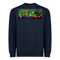 Navy halloween mini 15 oz mug Heavyweight Sweatshirt - BundleAndBundleShop