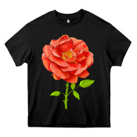 Black All A Twitter Rose Heavy Core Tee - LillyAllenDesigns