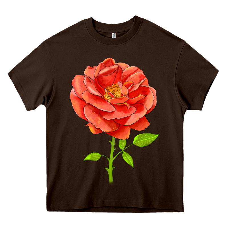 All A Twitter Rose Heavy Core Tee by LillyAllenDesigns | Teevron