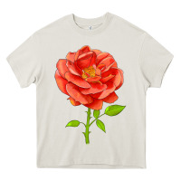 Cream All A Twitter Rose Heavy Core Tee - LillyAllenDesigns