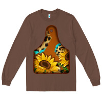 Chestnut cowtag Long Sleeve Tee - Jasminsmagicworld