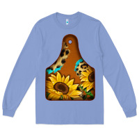Colony Blue cowtag Long Sleeve Tee - Jasminsmagicworld