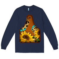 Navy cowtag Long Sleeve Tee - Jasminsmagicworld