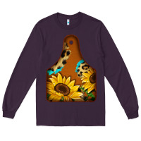 Plum cowtag Long Sleeve Tee - Jasminsmagicworld