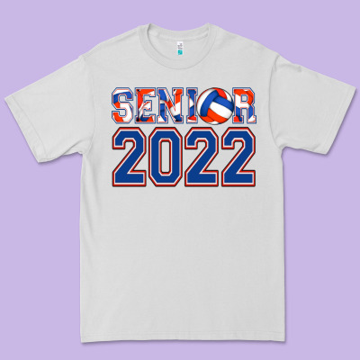 Senior Volleyball Custom Premium Tee Designed By Jasminsmagicworld
