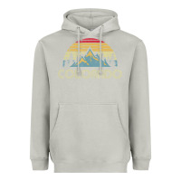 Moon Dust Colorado Retro Vintage Mountains Nature Hiking Heavyweight Hoodie - minhPixels