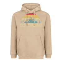 Mushroom Colorado Retro Vintage Mountains Nature Hiking Heavyweight Hoodie - minhPixels