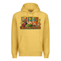 Antique Gold happy thanksgiving Premium Hoodie - FaDigitalArtStudio