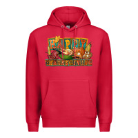 Cardinal happy thanksgiving Premium Hoodie - FaDigitalArtStudio