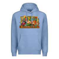 Colony Blue happy thanksgiving Premium Hoodie - FaDigitalArtStudio