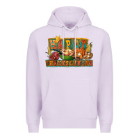 Lilac happy thanksgiving Premium Hoodie - FaDigitalArtStudio