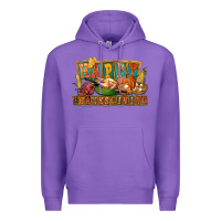 Purple happy thanksgiving Premium Hoodie - FaDigitalArtStudio