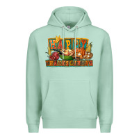 Seafoam happy thanksgiving Premium Hoodie - FaDigitalArtStudio