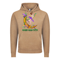 Vintage Coffee mardi gras cutie Vintage Hoodie - CowGirlArtShop