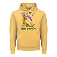 Vintage Mustard mardi gras cutie Vintage Hoodie - CowGirlArtShop