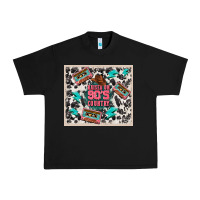 Black raised 90's country Urban Heavy Tee - TumblerDesignByShophia