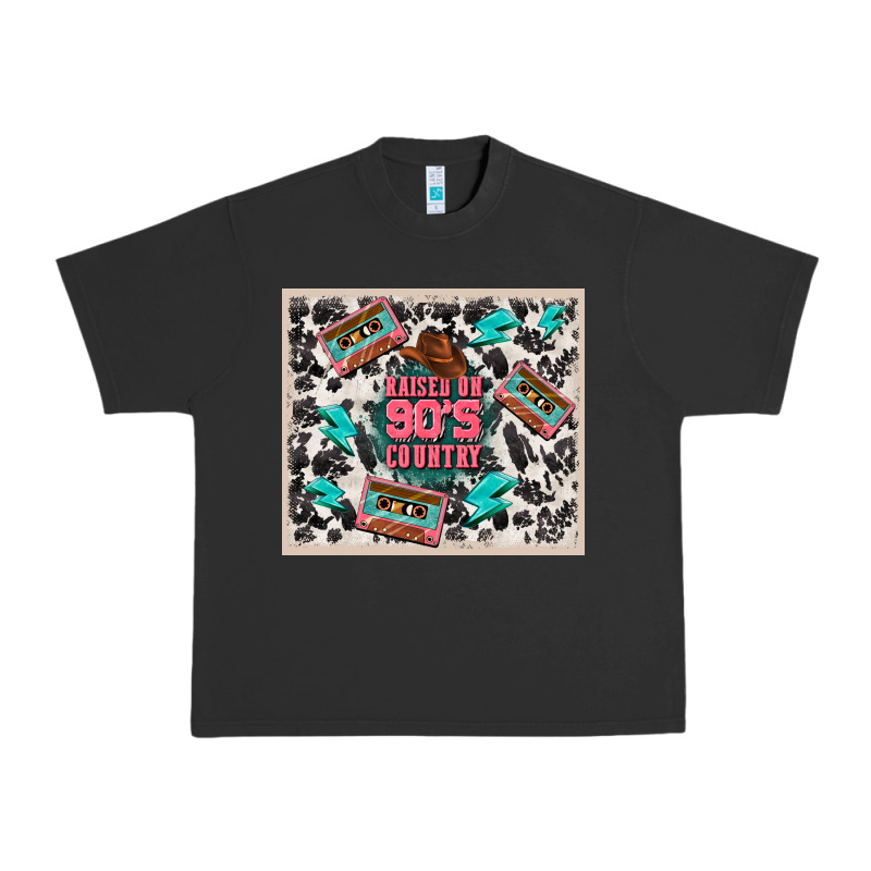 Raised 90's Country Urban Heavy Tee by TumblerDesignByShophia | Teevron