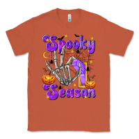 Copper Spooky Season On Classic Tee - texasbilliewilder