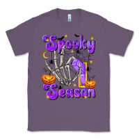 Lavender Spooky Season On Classic Tee - texasbilliewilder