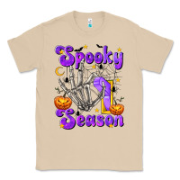 Mushroom Spooky Season On Classic Tee - texasbilliewilder