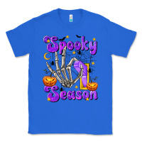 True Royal Spooky Season On Classic Tee - texasbilliewilder