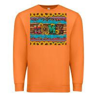Carrot western home wind wheel sunflowers Premium Sweatshirt - Artiststas