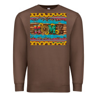 Chestnut western home wind wheel sunflowers Premium Sweatshirt - Artiststas