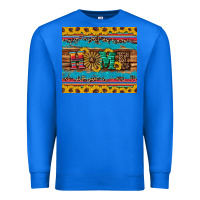 True Royal western home wind wheel sunflowers Premium Sweatshirt - Artiststas