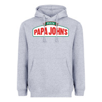 Heather Grey product pizza papa jhons Heavyweight Hoodie - minhPixels