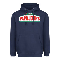 Navy product pizza papa jhons Heavyweight Hoodie - minhPixels