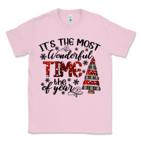 Bubblegum Pink IT THE MOST WONDERFUL TIME the of year Classic Tee - CowhideDigitalArt