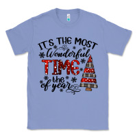 Colony Blue IT THE MOST WONDERFUL TIME the of year Classic Tee - CowhideDigitalArt