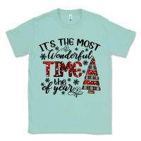 Seafoam IT THE MOST WONDERFUL TIME the of year Classic Tee - CowhideDigitalArt