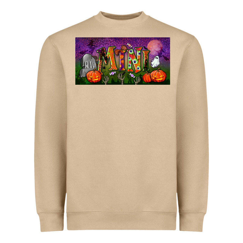 Halloween Mini License Plate Heavyweight Sweatshirt by BundleAndBundleShop | Teevron