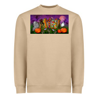 Mushroom halloween mini license plate Heavyweight Sweatshirt - BundleAndBundleShop