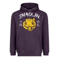 Plum Tiger Shaolin Kung Fu Chinese Symbol Wushu Martial Arts Gift Heavyweight Hoodie - minhPixels
