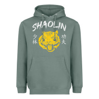 Sage Tiger Shaolin Kung Fu Chinese Symbol Wushu Martial Arts Gift Heavyweight Hoodie - minhPixels