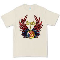 Bone angel wings softball Premium Tee - Jasminsmagicworld