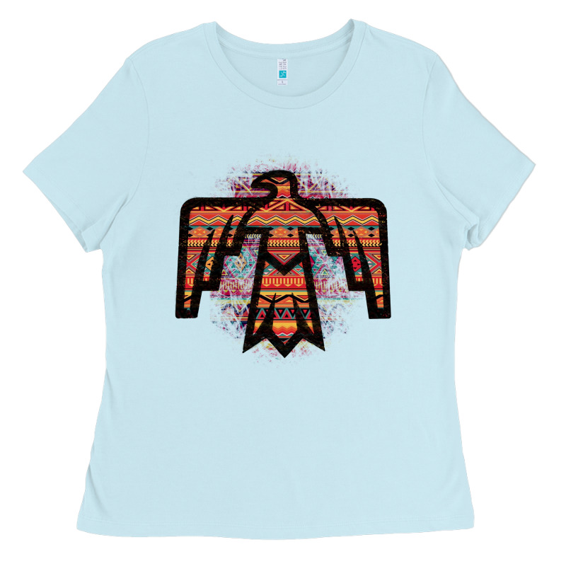 Red Aztec Thunderbird Ladies Tee by Bettercallsaul | Teevron