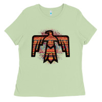 Matcha Red Aztec Thunderbird Ladies Tee - Bettercallsaul