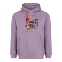 Lavender Vintage The Happy Fisherman 2022 Fishing Mens Kids Heavyweight Hoodie - minhPixels