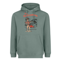 Sage Vintage The Happy Fisherman 2022 Fishing Mens Kids Heavyweight Hoodie - minhPixels