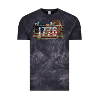 Cloud Black Eat. 1776 eagle 4th of july Vintage Tee - HowdyJamesFarm
