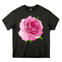 Asphalt All Dressed Up Rose Heavy Core Tee - LillyAllenDesigns