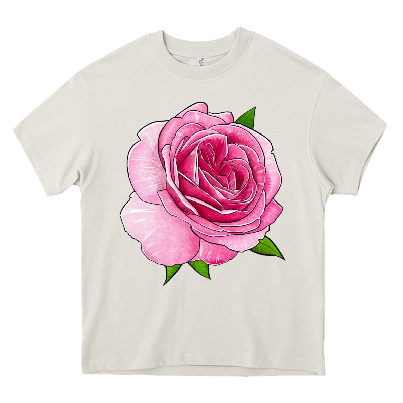 All Dressed Up Rose Heavy Core Tee by LillyAllenDesigns | Teevron