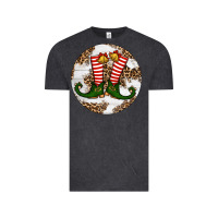 Vintage Black Elf Shoes Christmas Vintage Tee - RanaPortraitStore